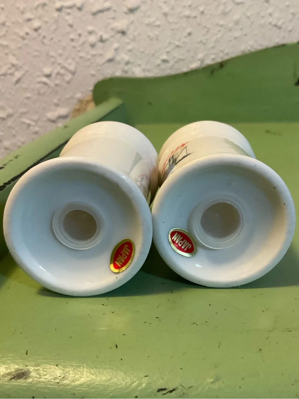 Vintage salt and pepper shakers Walt Disney for Disneyland.